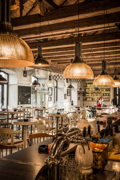 istock Interior design details with lamps and bulb lights 1033271316