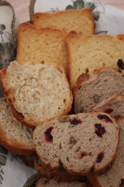 istock Bread Cranberry and nuts  Rusks  Toast for Breakfast 1033281300