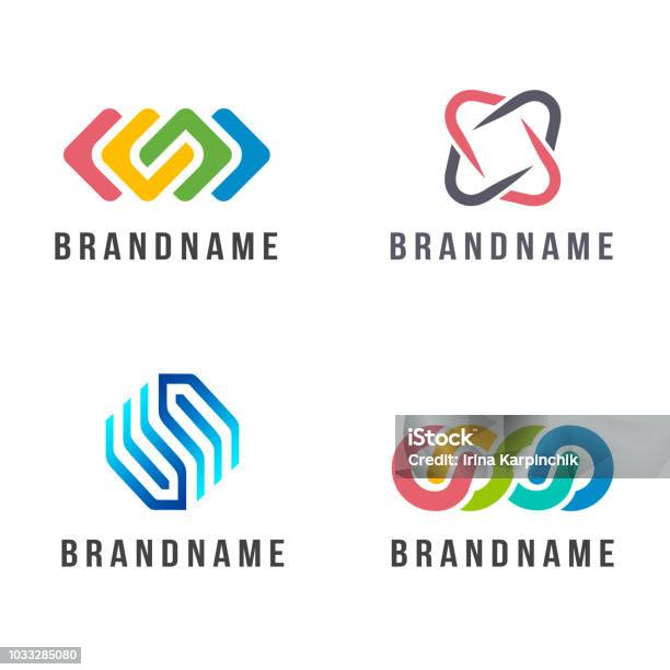 Vetores de Coleção De Design Do Ícone Vector Para O Seu Negócio e mais imagens de Logotipo