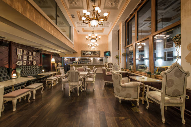 istock Interior of restaurant 1033299016