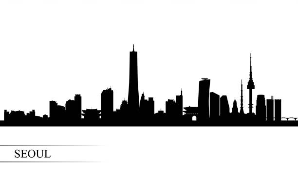 South korea skyline