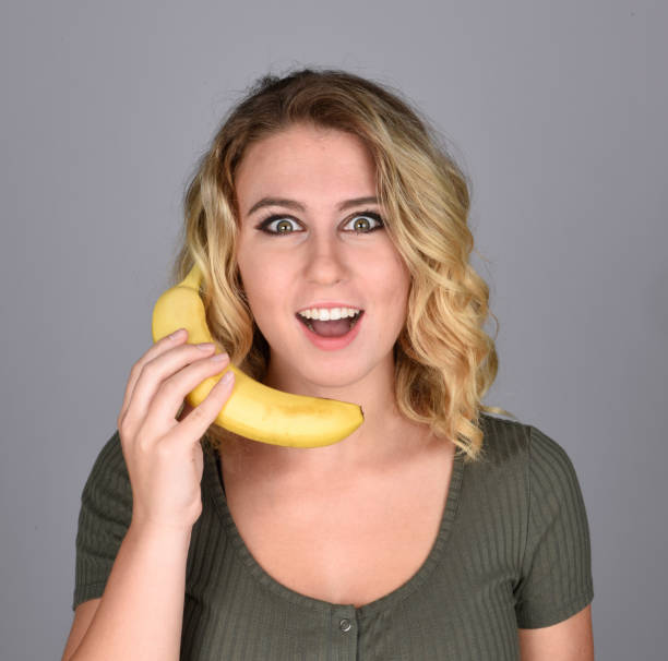 istock Beautiful young woman, portrait, in studio 1033311908