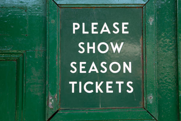 istock Green Season Ticket Sign 1033326742