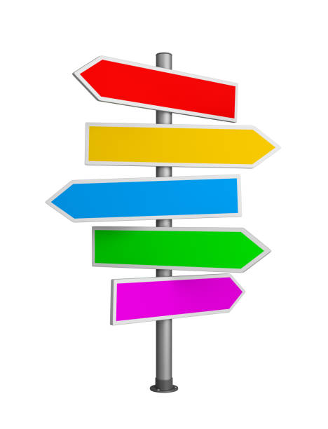 istock Directional Arrows Road Sign 1033331164