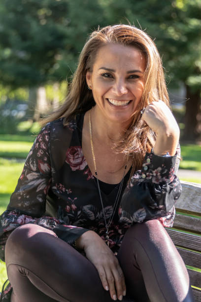 istock Smiling mature woman looking at the camera 1033339588