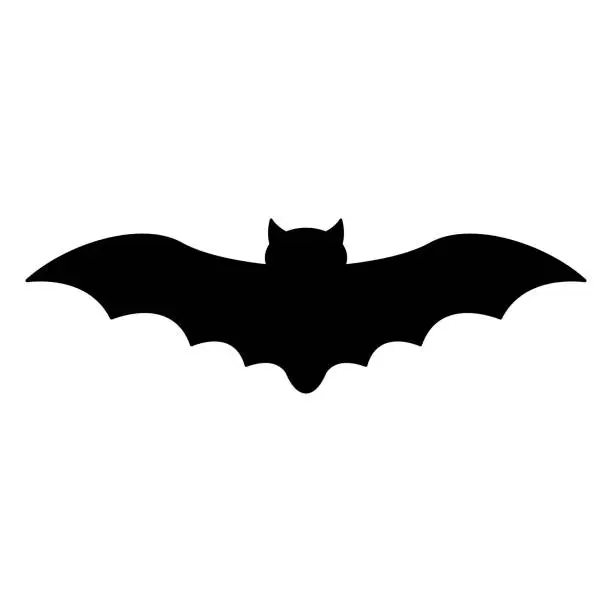 Vector illustration of Bat Silhouette