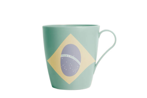 istock Cup with Flag of Brazil 1033391872