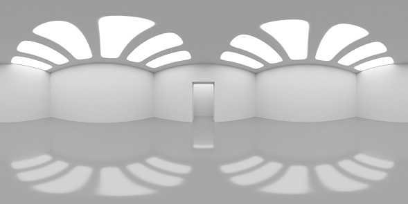 Mapa de entorno HDRI, fondo abstracto panorama esférico, fuente de luz interior de renderizado (render 3d) photo