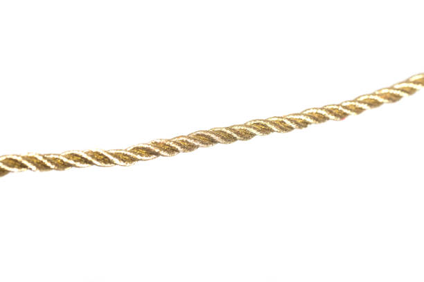 istock Golden rope isolated 1033449510