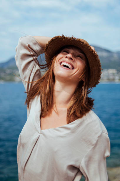istock Young female at the beach 1033495818
