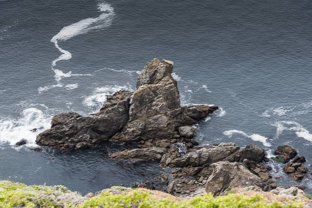 Geologic  Rocky Coasts . Natural rocks of Atlantic Ocean