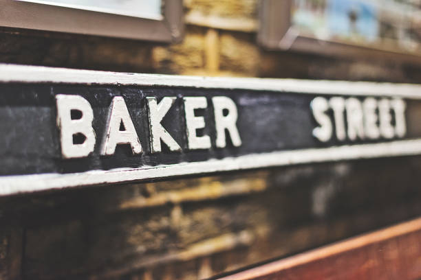 baker street - marylebone - fotografias e filmes do acervo