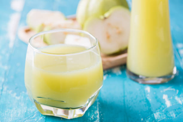 istock Guava juice and fresh Guava 1033516524