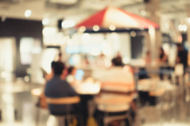 istock Abstract motion blurred in coffee shop 1033552512