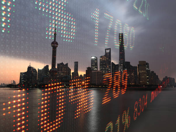 istock Stock market big data chart analysis investment finance graph 1033610390