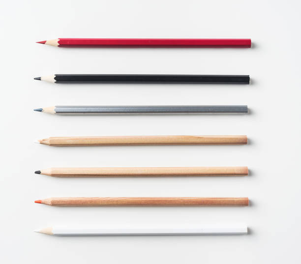 istock collection of wood pencils on white background 1033615732