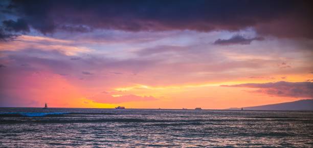 istock Sunset by the sea 1033623110