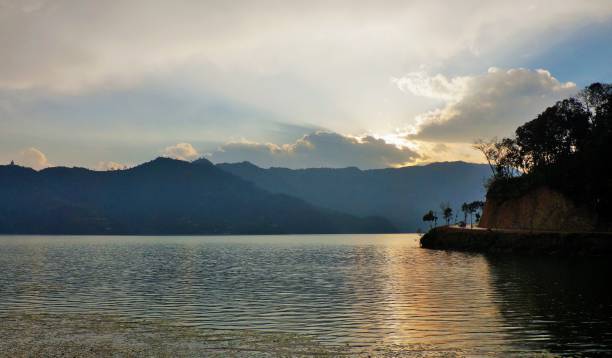 istock Few on phewa lake in Pokhara, Nepal 1033630332