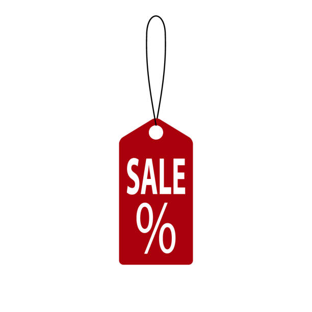 istock Sale banner template design, price tag icon 1033670110