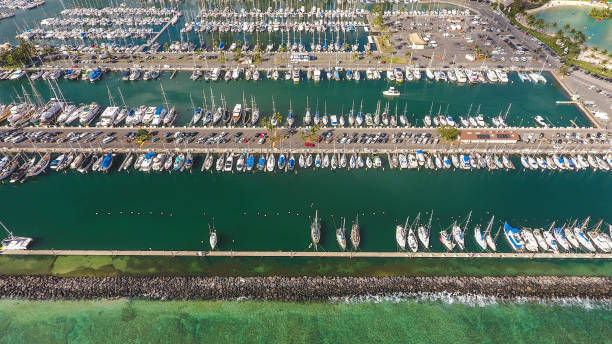 istock Aerial view of the harbor 1033672944