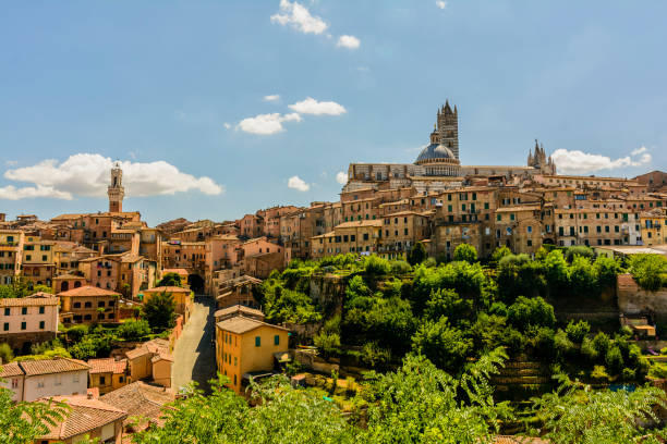 istock A panoramic view of Siena, Toscany. 1033683202