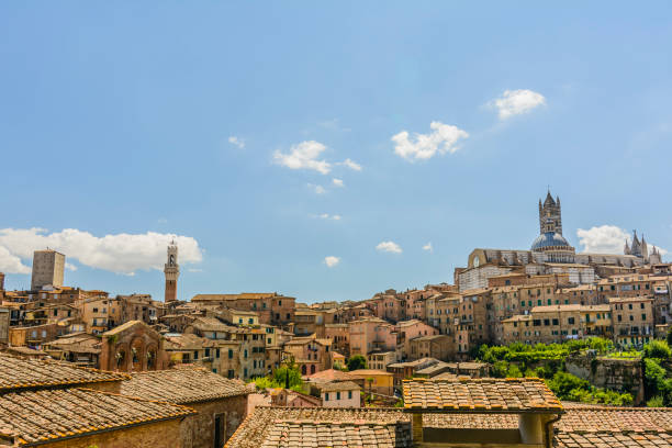 istock A panoramic view of Siena, Toscany. 1033685262