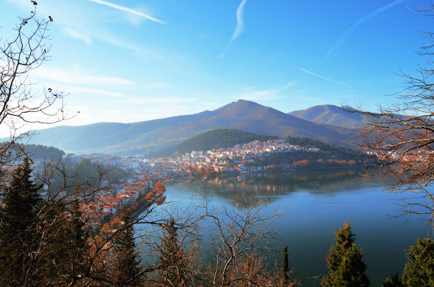 istock Kastoria in autumn 1033688240