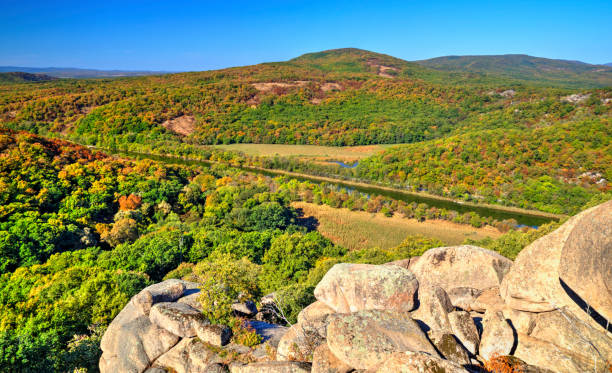 istock Landscape with river in the mountain 1033688790