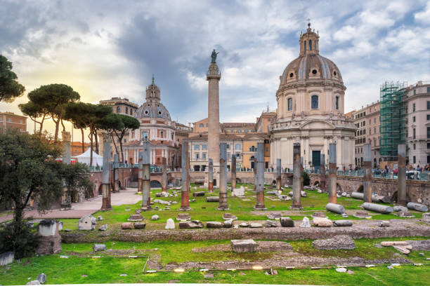 istock Trajan's Forum, Rome, Italy 1033700282