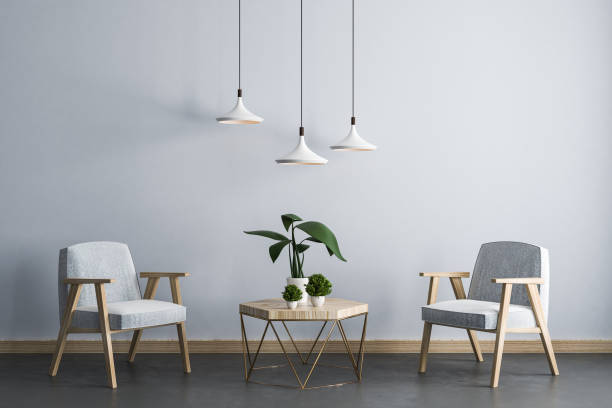 istock Contemporary living room interior 1033707018