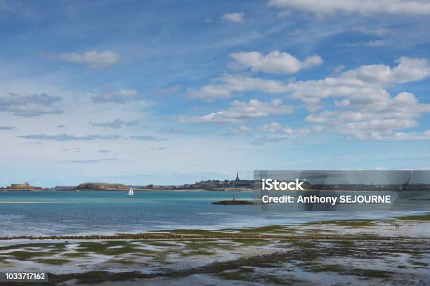 Dinard Saintmalo Stock Photo - Download Image Now - Beach, Channel Marker, Dinard