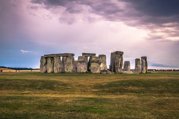 istock Stonehenge - August 07, 2018: Ancient monument of Stonehenge, England 1033739598