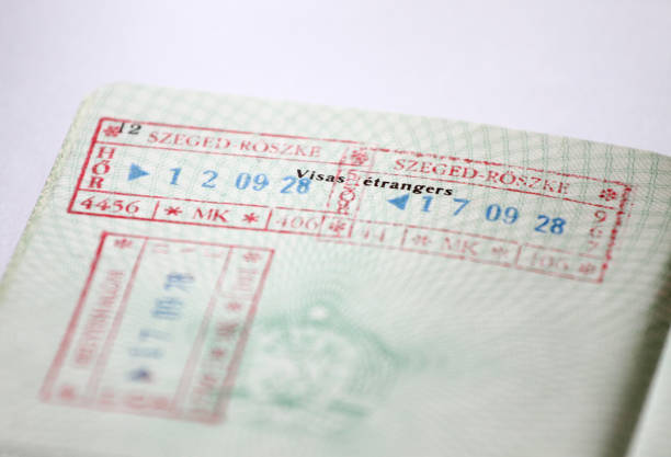 istock Stamps and visas 1033750300