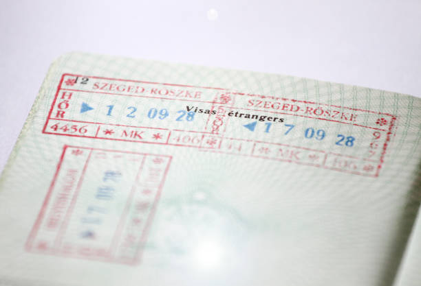 istock Stamps and visas 1033750306
