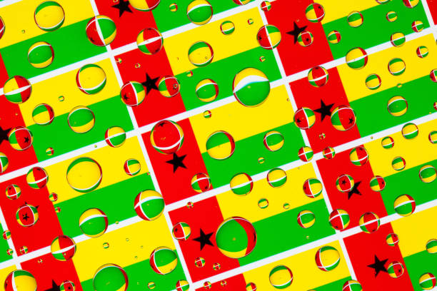 istock Flags  of Guinea-Bissau 1033750840