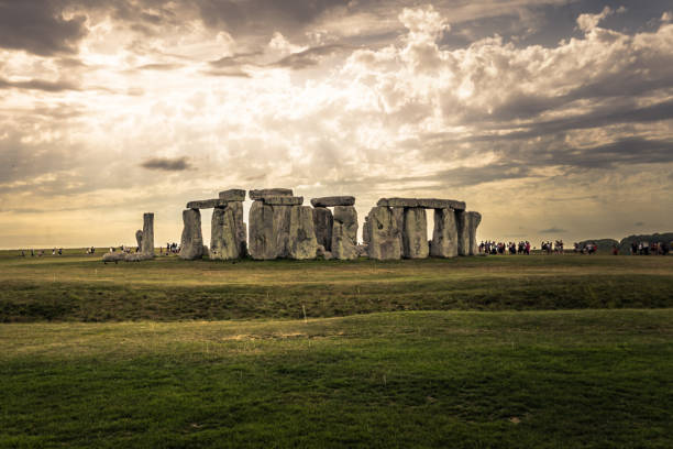 istock Stonehenge - August 07, 2018: Ancient monument of Stonehenge, England 1033762902