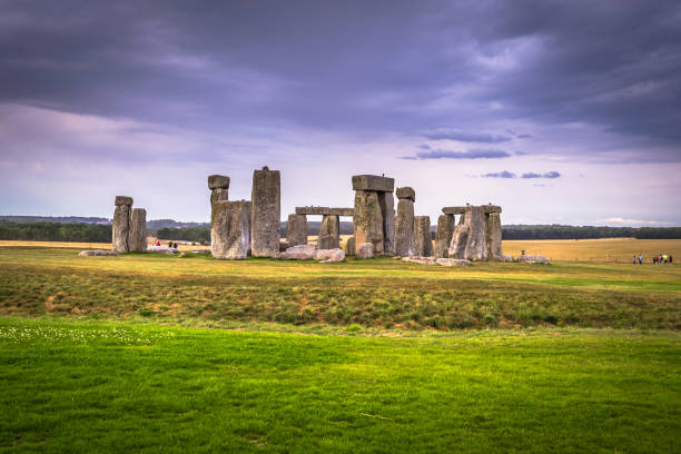 istock Stonehenge - August 07, 2018: Ancient monument of Stonehenge, England 1033762990