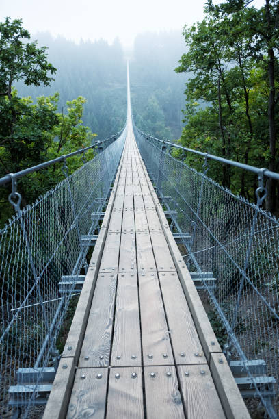Geierlay suspension bridge in Germany