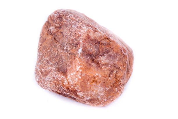 istock Macro mineral stone spinel on a white background close up 1033774364