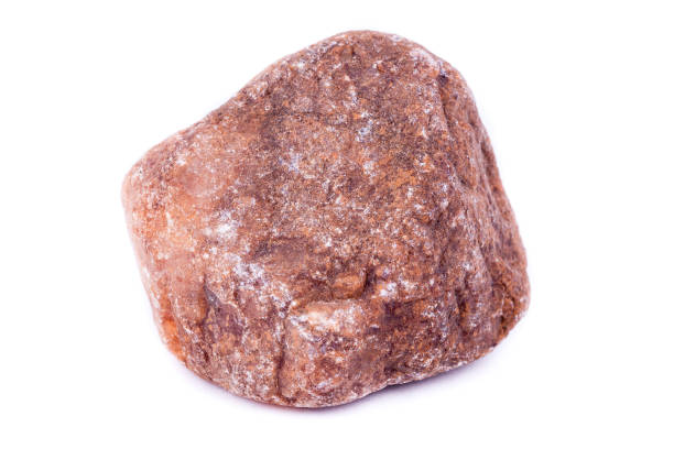 istock Macro mineral stone spinel on a white background close up 1033774430