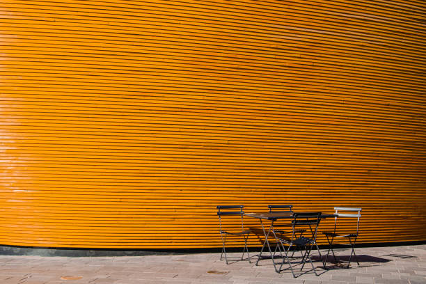 istock composition with table, chair and flowers on the porch 1033780064