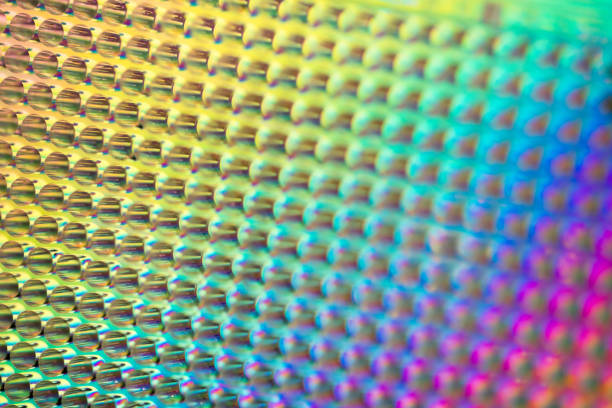 istock DNA pcr multiwell sample plate with different color dye 1033780626
