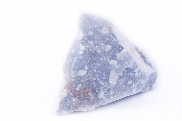 A cluster of blue magic crystal gather together, 3d rendering. Computer digital background.