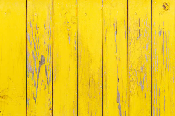 istock Wooden yellow background 1033795816