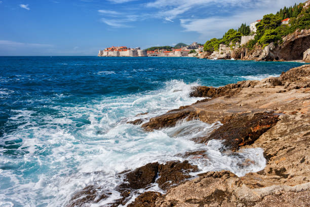 istock Adriatic Sea Coast Near Dubrovnik 1033801632