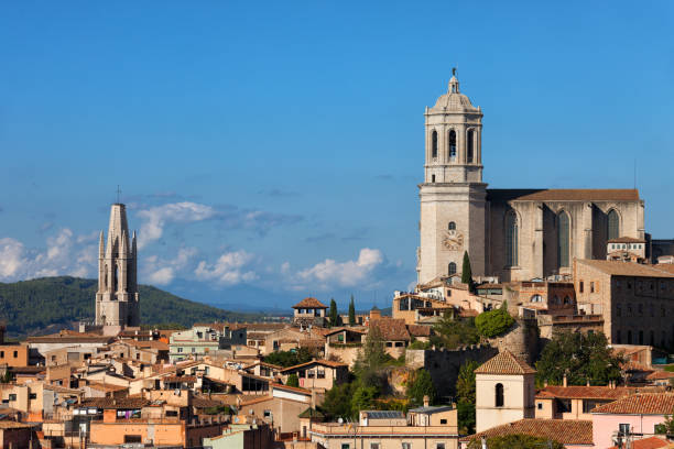 istock City Skyline of Girona in Spain 1033801824