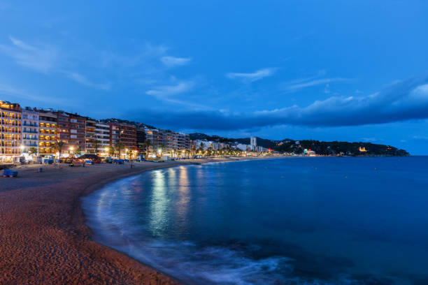 istock Lloret de Mar Town in Spain at Dusk 1033801836