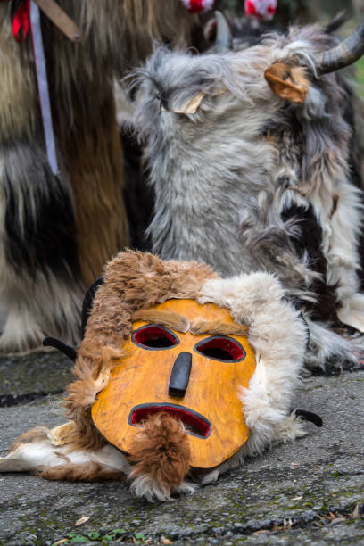 istock Traditional Kukeri mask 1033801850
