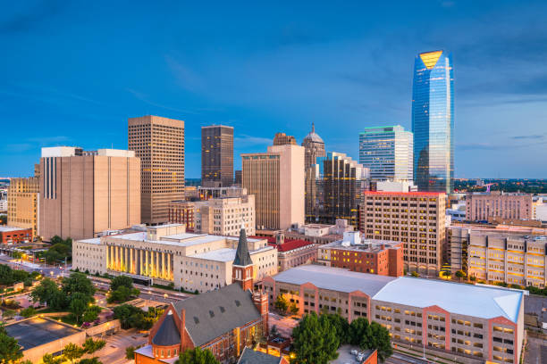 istock Oklahoma City, Oklahoma, USA Skyline 1033801936