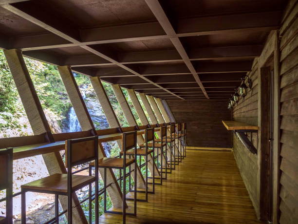 istock Cafe the waterfall Krasnaya Polyana 1033801940